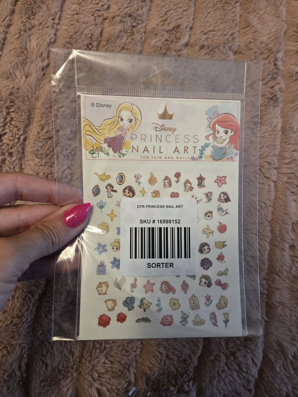 Disney Princess Nail Art Stickers